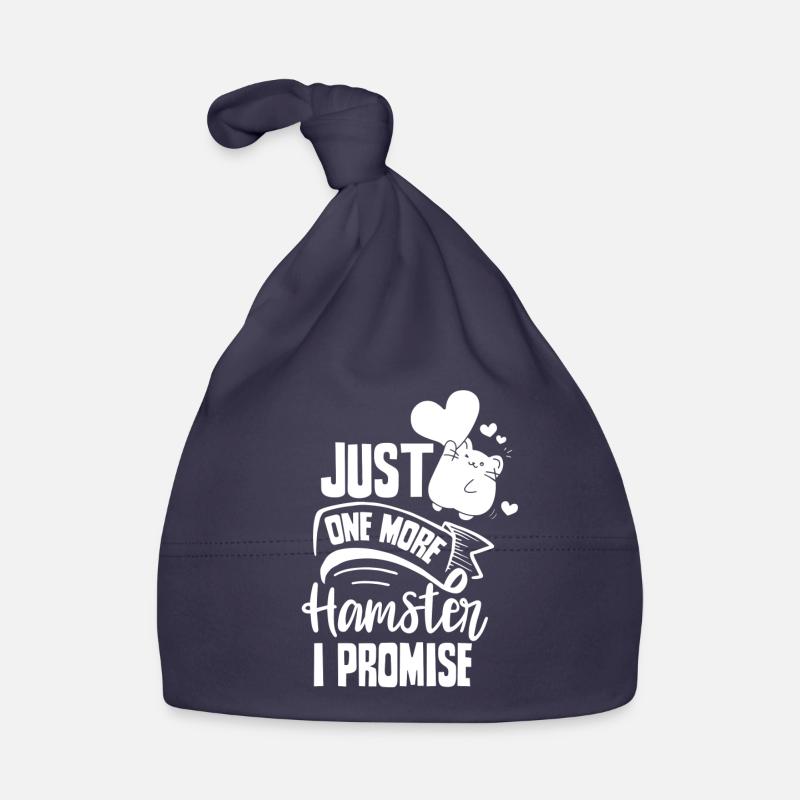 Only one more hamster promised owner pet Organic Baby Cap