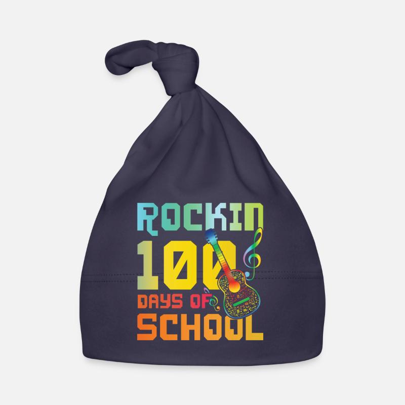 100e jour de guitare à bascule 100 jours d’école Bonnet bio Bébé