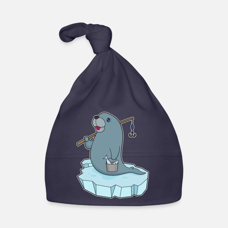 Phoque pêcheur Ange Bonnet bio Bébé