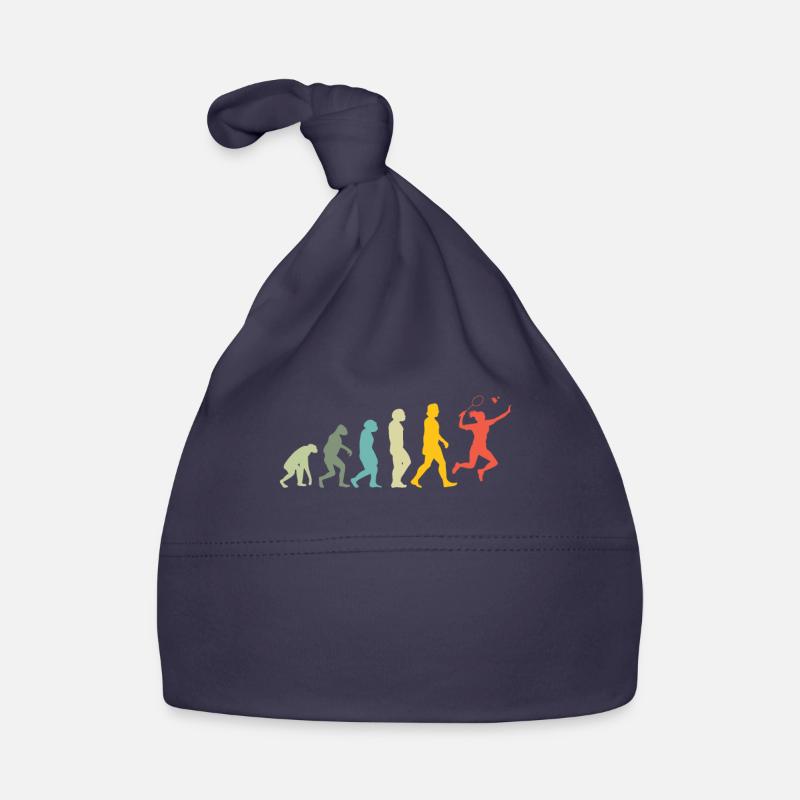 Badminton Spieler Geschenkidee Design Baby Bio-Mütze
