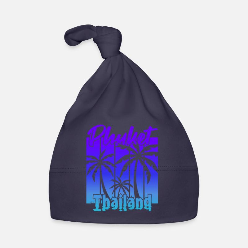 Phuket Thailand Sunset Organic Baby Cap