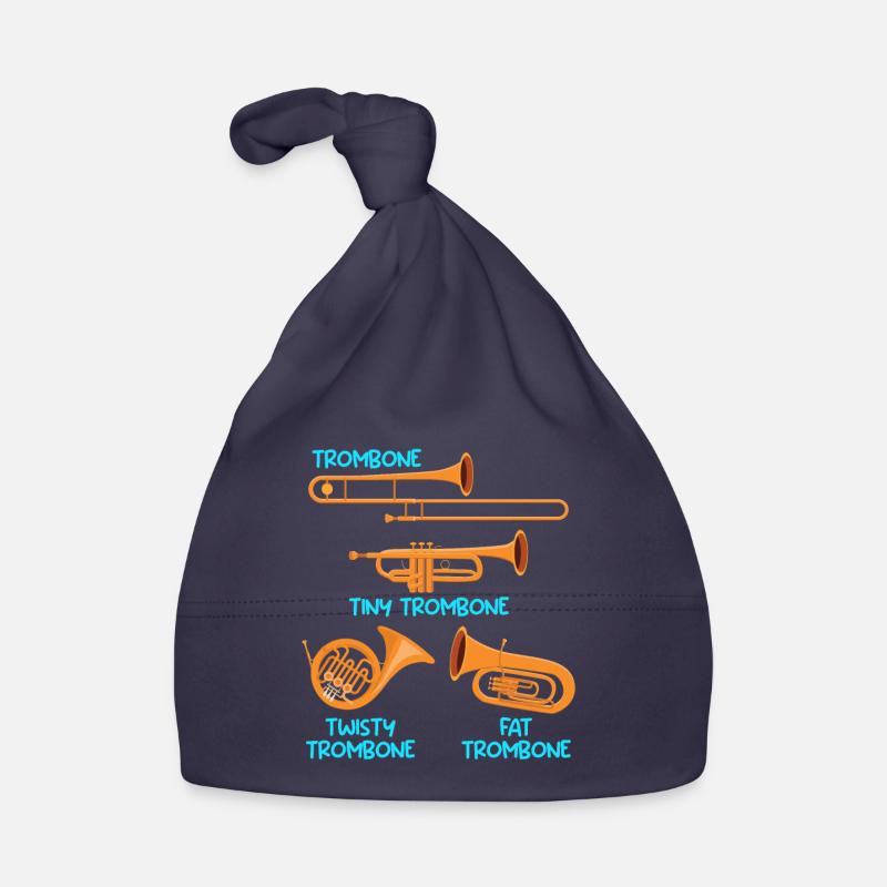 Petit Trombone Curvy Trombone Trombone Épais Bonnet bio Bébé