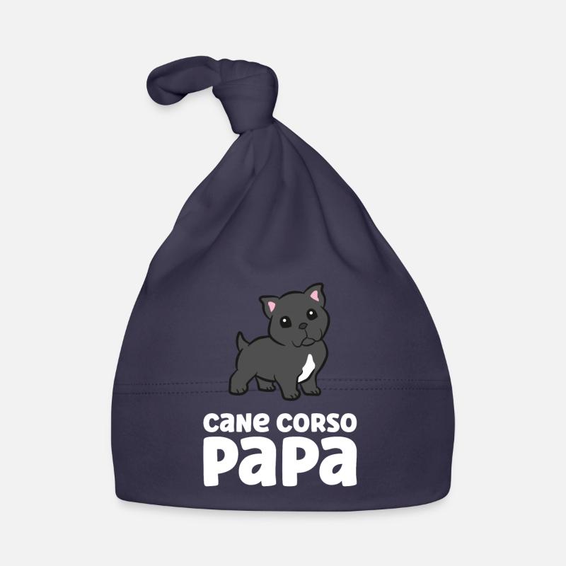 Cane Corso Papa Drôle Cane Corso Chien Bonnet bio Bébé