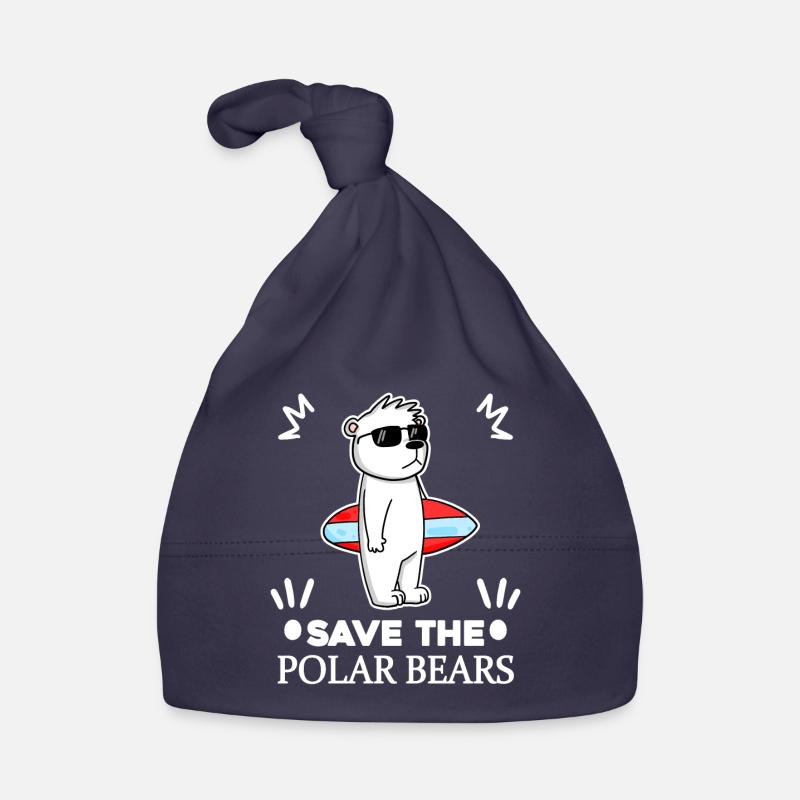 Polar Bear Polar Bear Organic Baby Cap
