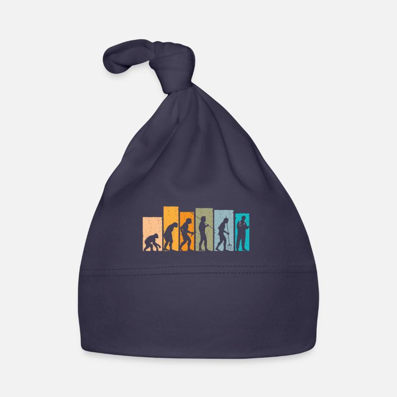 Docteur Evolution Rétro Vintage Infirmière Bonnet bio Bébé