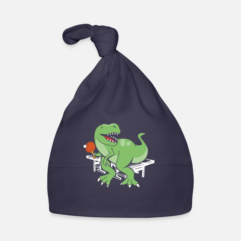 Table tennis dinosaurs Organic Baby Cap