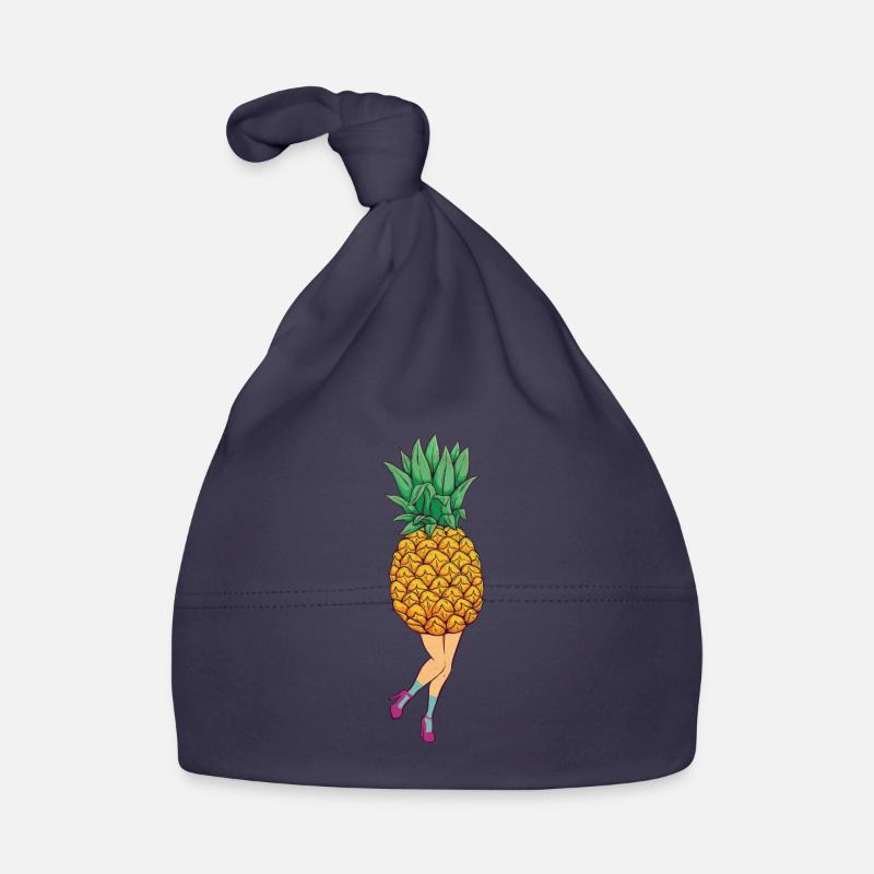 Attach pineapple Organic Baby Cap
