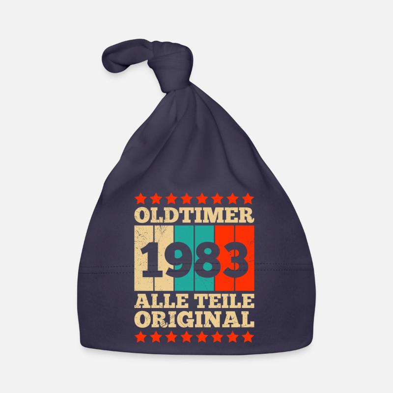 1983 Oldtimer all parts original 40 years Organic Baby Cap