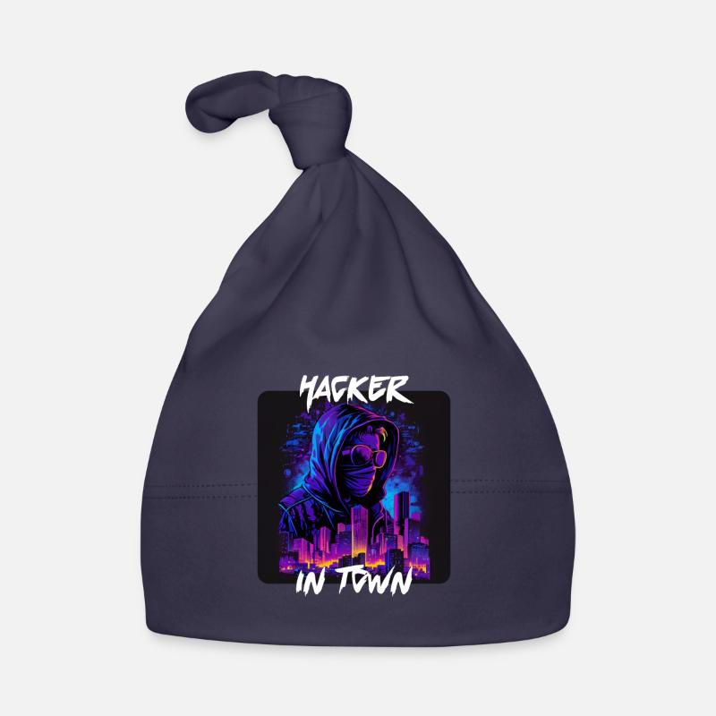 Hacker dans la ville 3 Bonnet bio Bébé