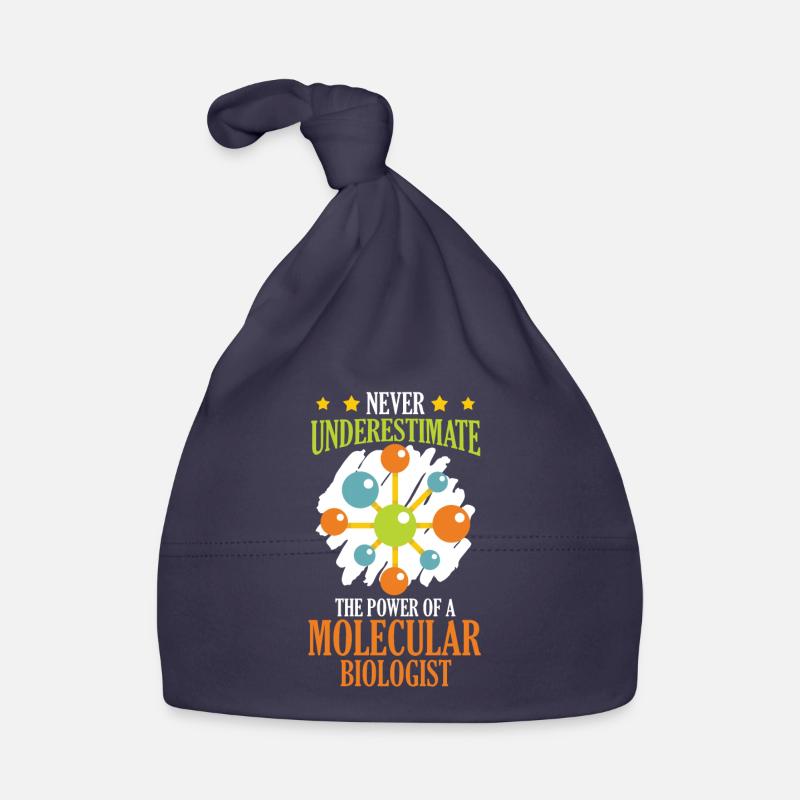 Biology Biologist Molecule Molecular biologist Organic Baby Cap
