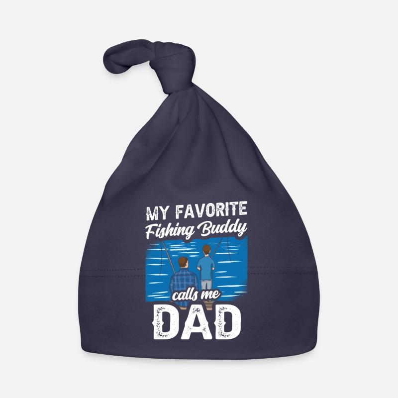 Mon compagnon de pêche préféré m’appelle papa pêche Bonnet bio Bébé