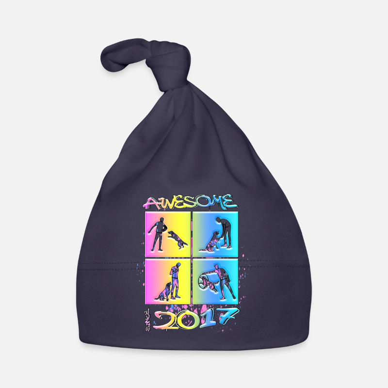 Awesome since 2017. Agility, Hundetraining Organic Baby Cap