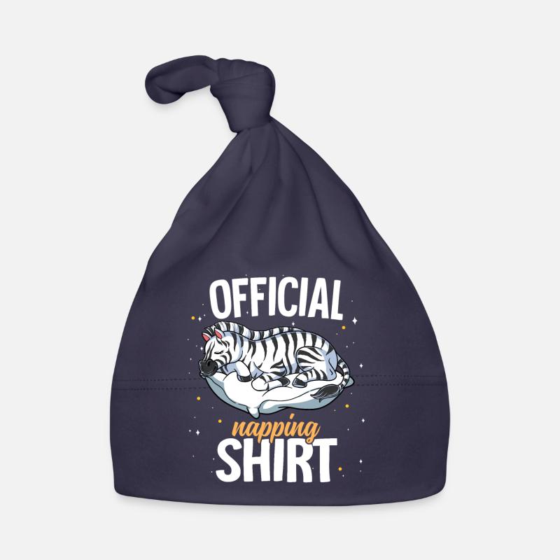 Sleeping Zebra Official Napping Organic Baby Cap