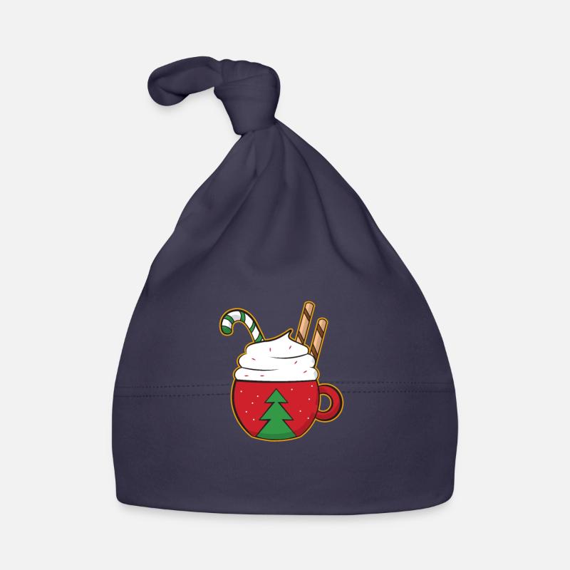 Noël Chocolat chaud d’hiver Bonnet bio Bébé