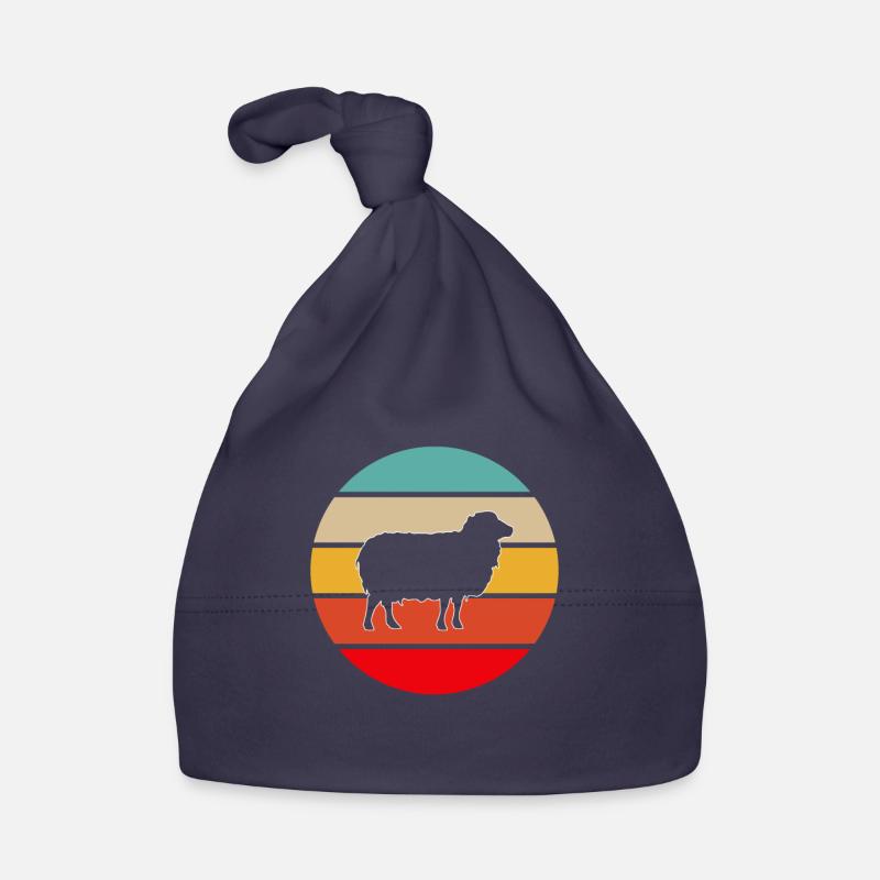 Sheep Retro Organic Baby Cap