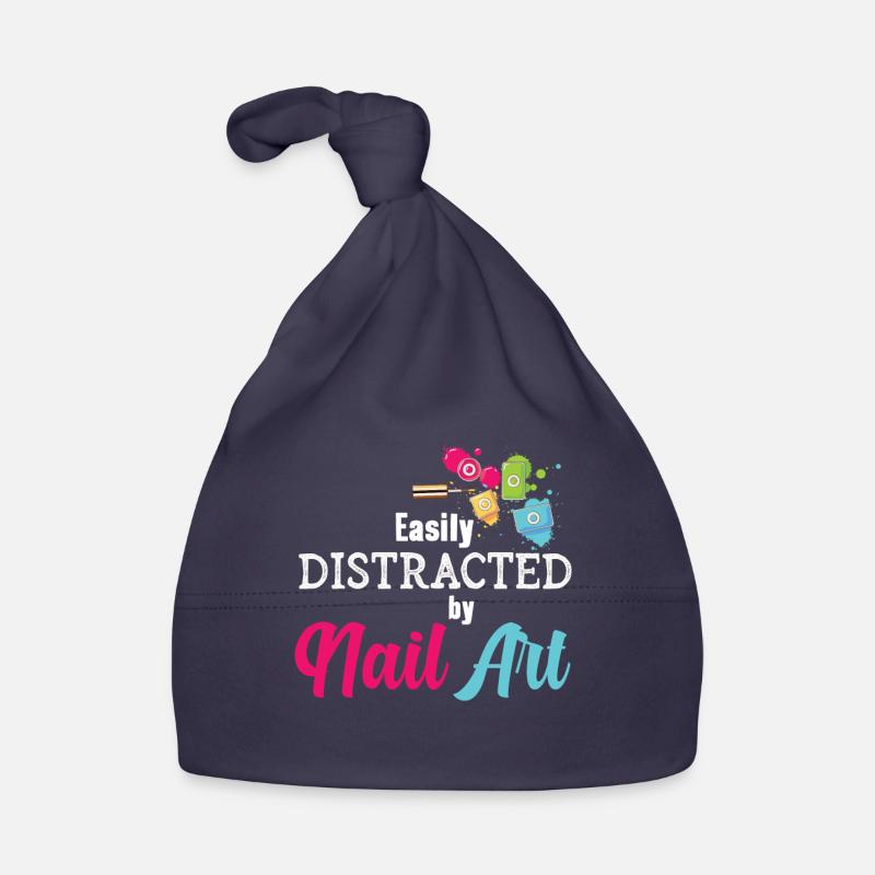 Facilement distrait par Nail Art Nail Tech Bonnet bio Bébé