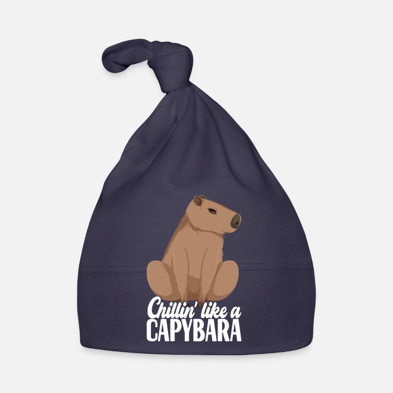 Capybara Baby Bio-Mütze