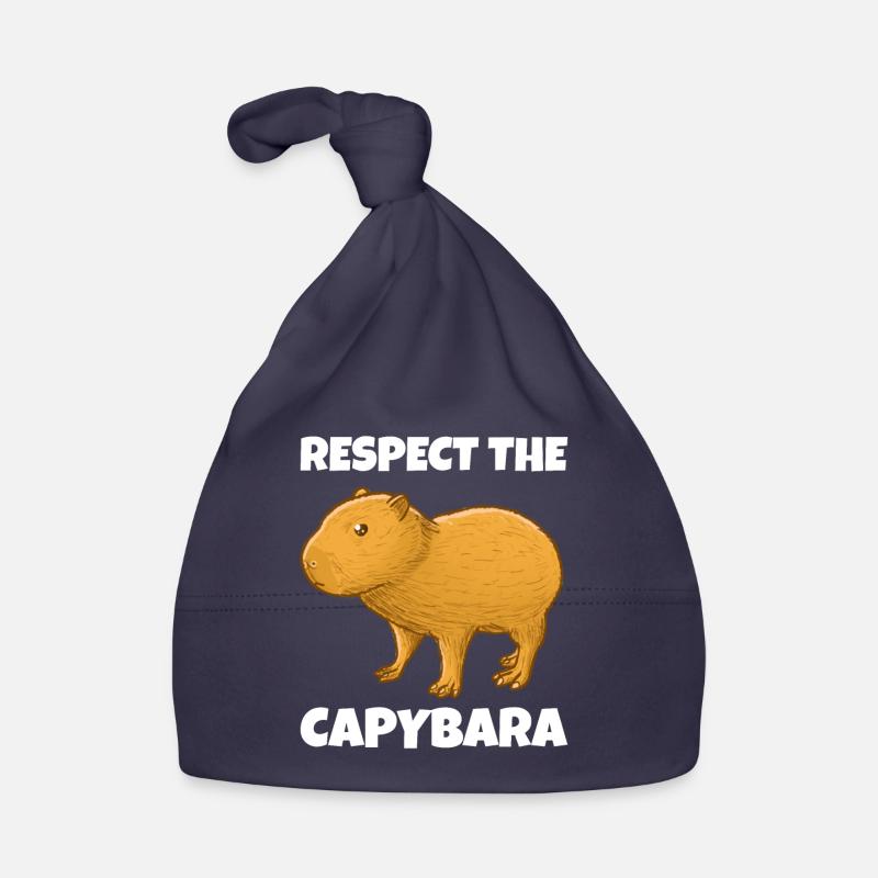 Capybara Meme Baby Bio-Mütze