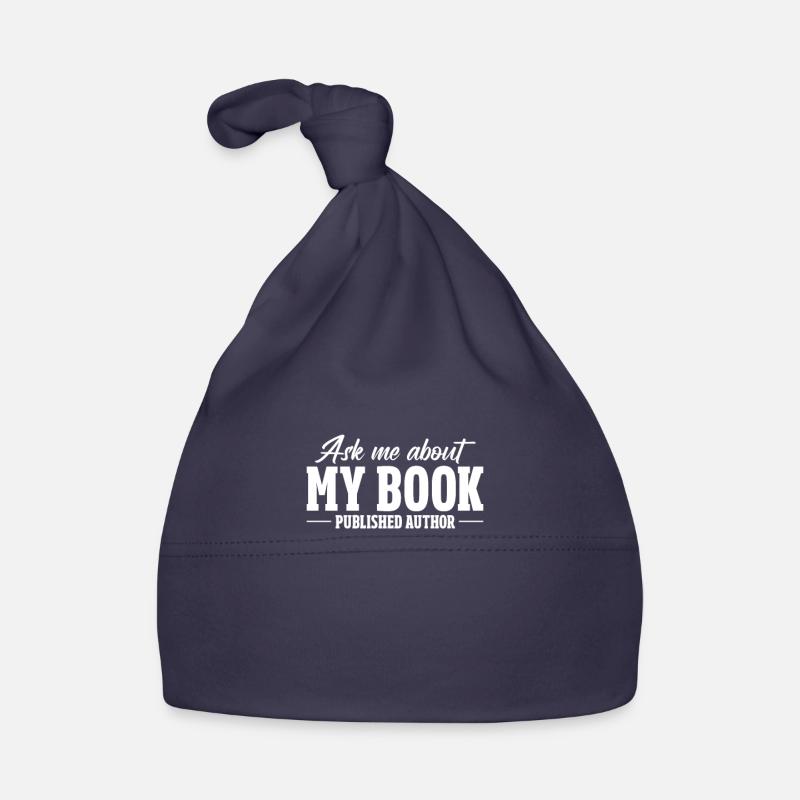 Auteur - Bonnet bio Bébé - marine