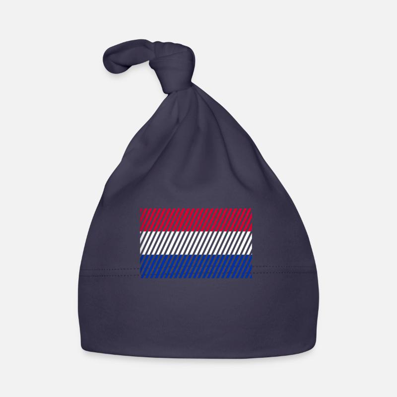 Drapeau des Pays-Bas Bonnet bio Bébé