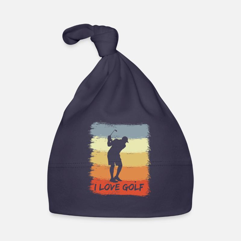Passionné de golf Bonnet bio Bébé