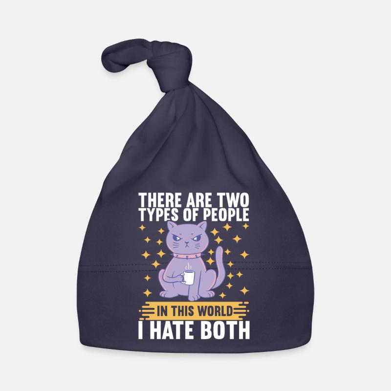 Misanthrope Sarcasm Organic Baby Cap