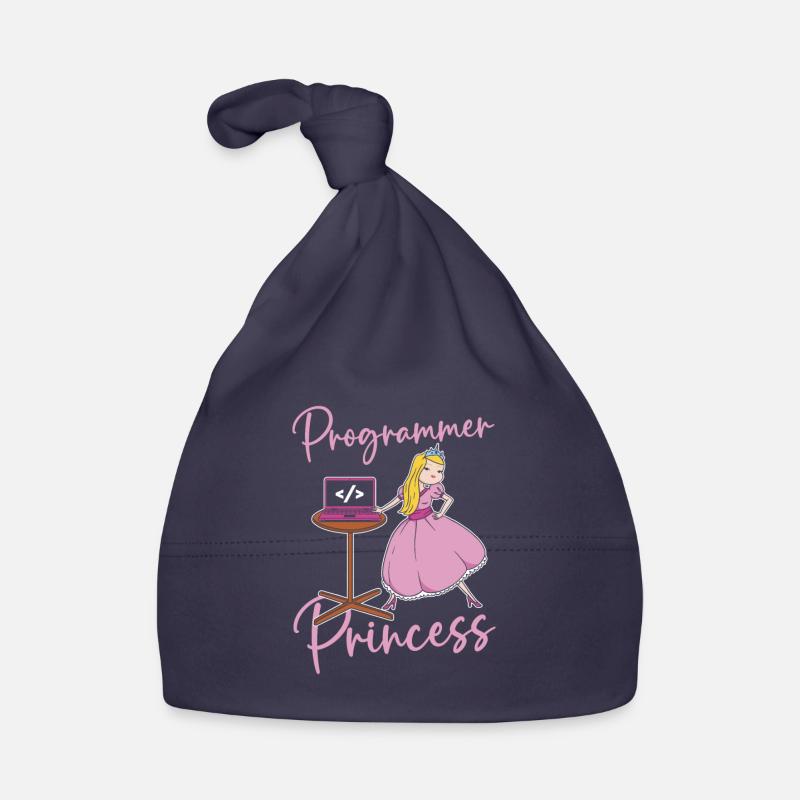 Entwickler Coder Programmierer Prinzessin Baby Bio-Mütze
