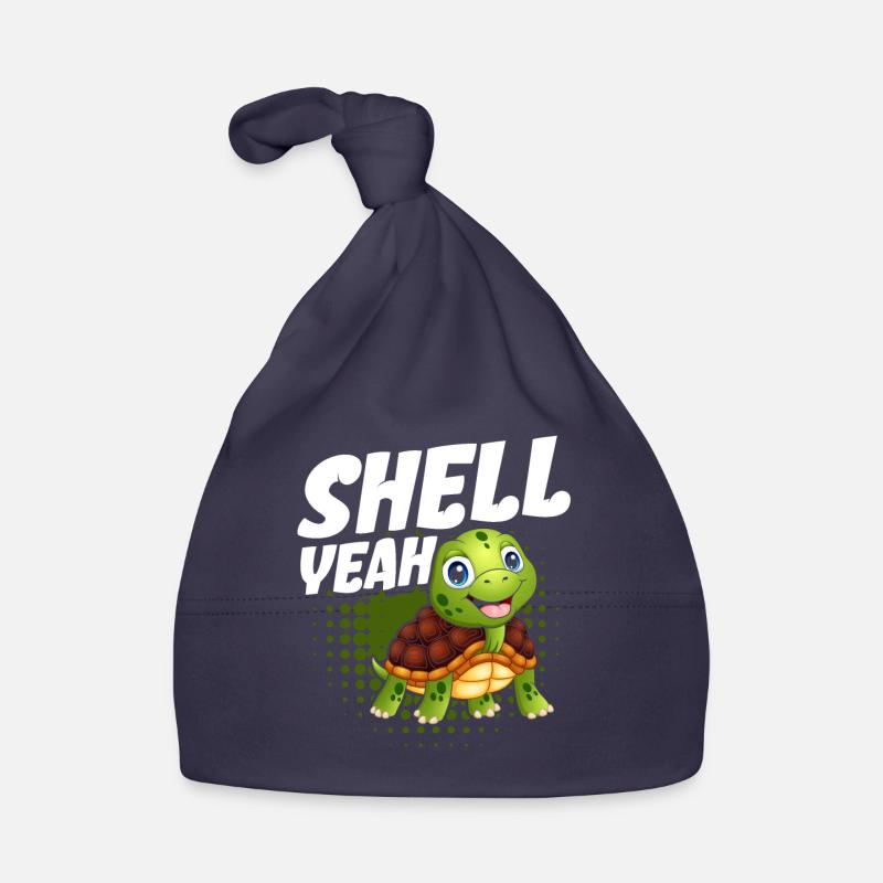 Shell yes Organic Baby Cap