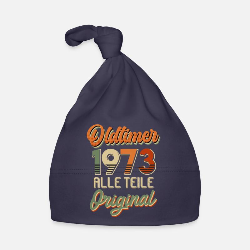 Oldtimer 50 ans 50e anniversaire Bonnet bio Bébé