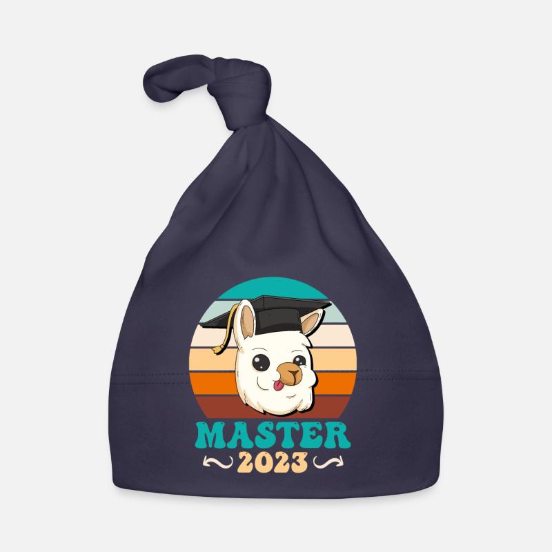 Master Abschluss Master 2023 Baby Bio-Mütze