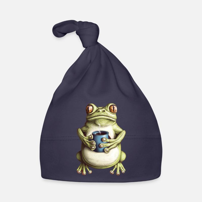 Toad Frog Coffee Organic Baby Cap