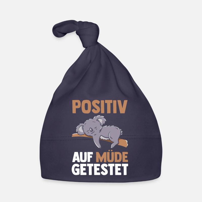 Positiv Auf Müde Getestet Koala Baby Bio-Mütze