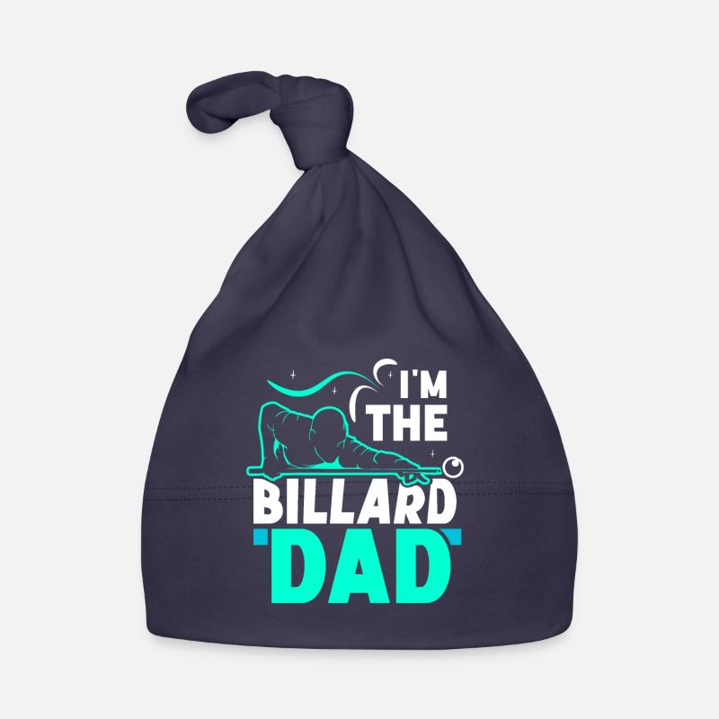 Ich Bin Der Billard-Dad Billiard Billard Pool Baby Bio-Mütze