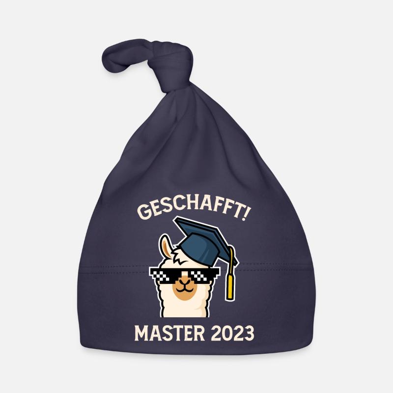 Master 2023 Done! Master Abschluss Baby Bio-Mütze