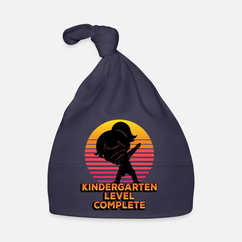 Kindergarten Level Complete Silhouette Dabbing Baby Bio-Mütze