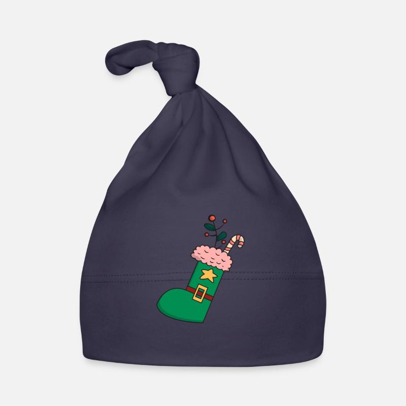 Chaussette de Noël Bonnet bio Bébé