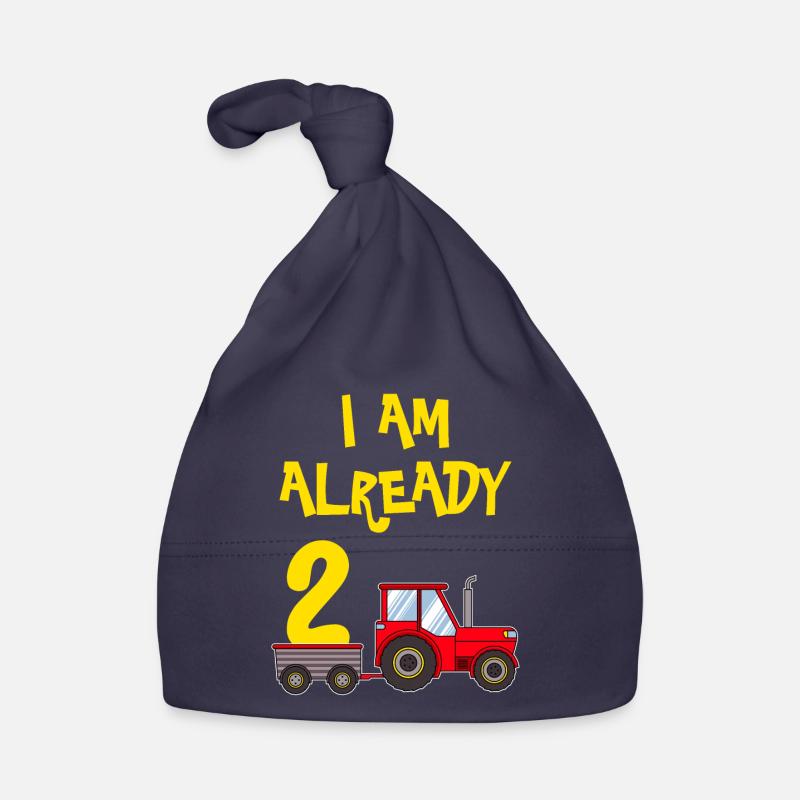 2ème anniversaire garçon 2 ans Bonnet bio Bébé