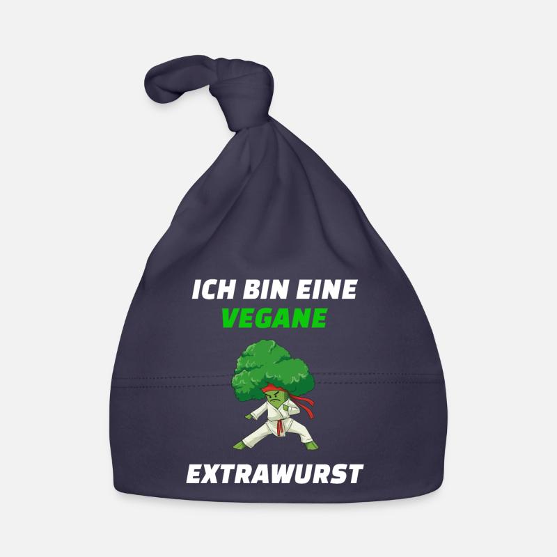 Ich bin eine Vegane Extrawurst Veganerin Geschenk Baby Bio-Mütze