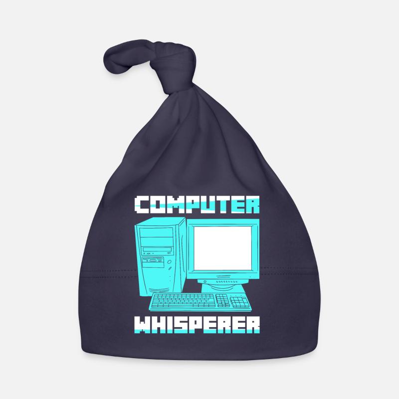 Computer Whisperer Software Coding Baby Bio-Mütze