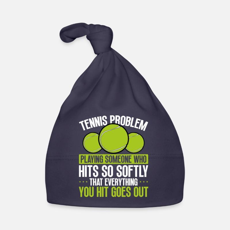 Tennis problems Organic Baby Cap