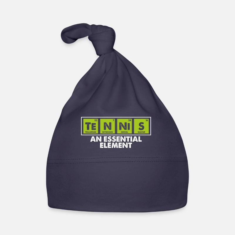 Tennis is an essential element Organic Baby Cap