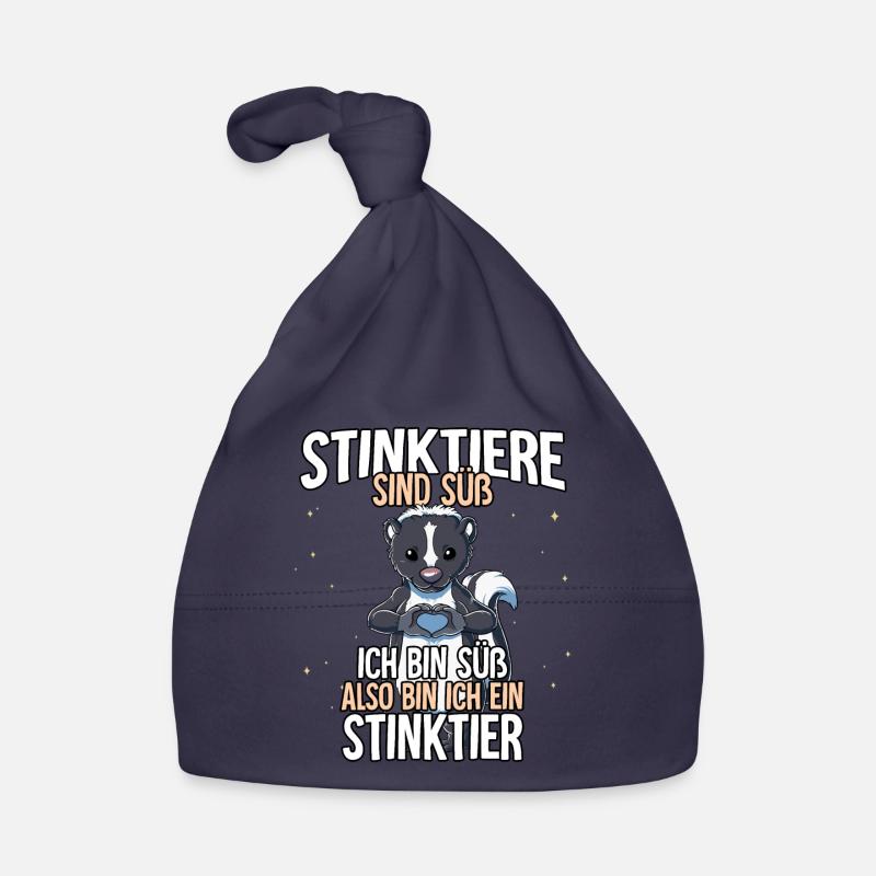 Stinktiere Sind Süß Stinktier Baby Bio-Mütze