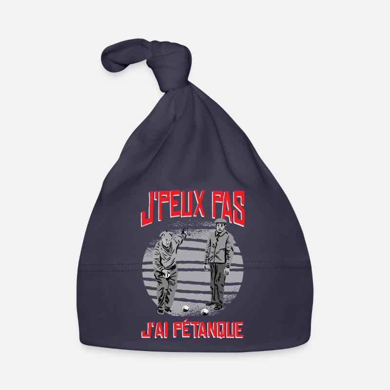 J'ai Pétanque Bonnet bio Bébé