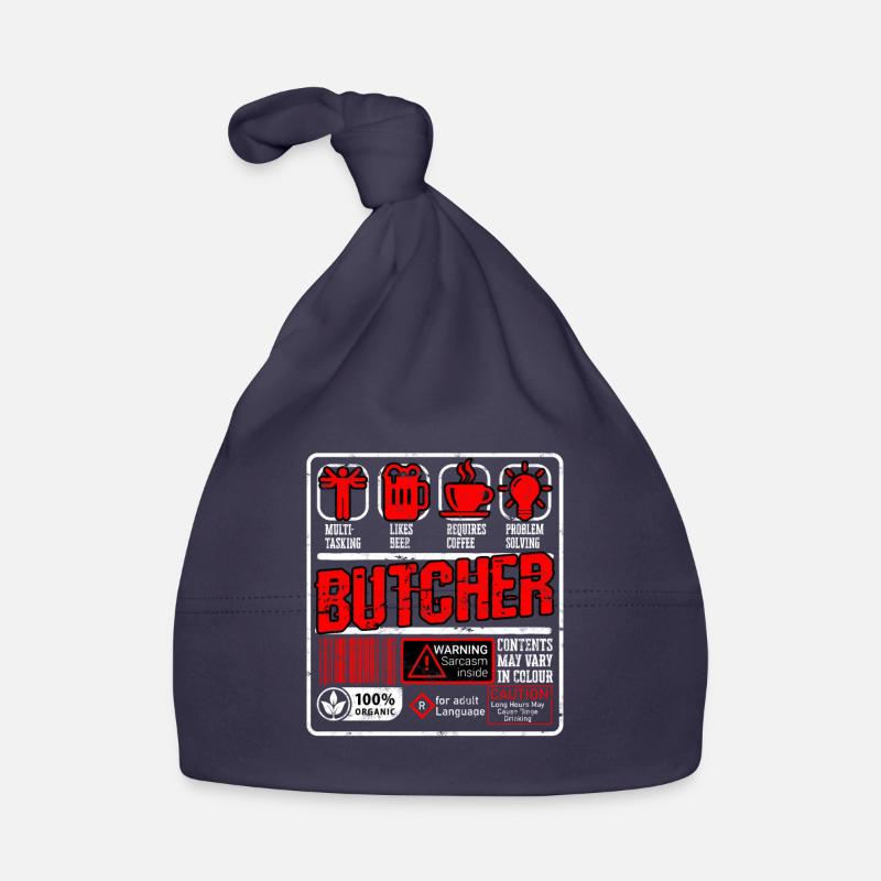 Boucher Découpeur de viande Couteaux de cuisson Boucher Bonnet bio Bébé