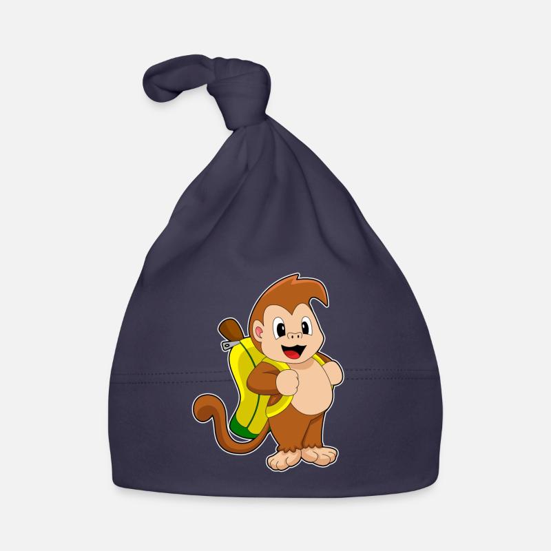 Monkey Banana Organic Baby Cap