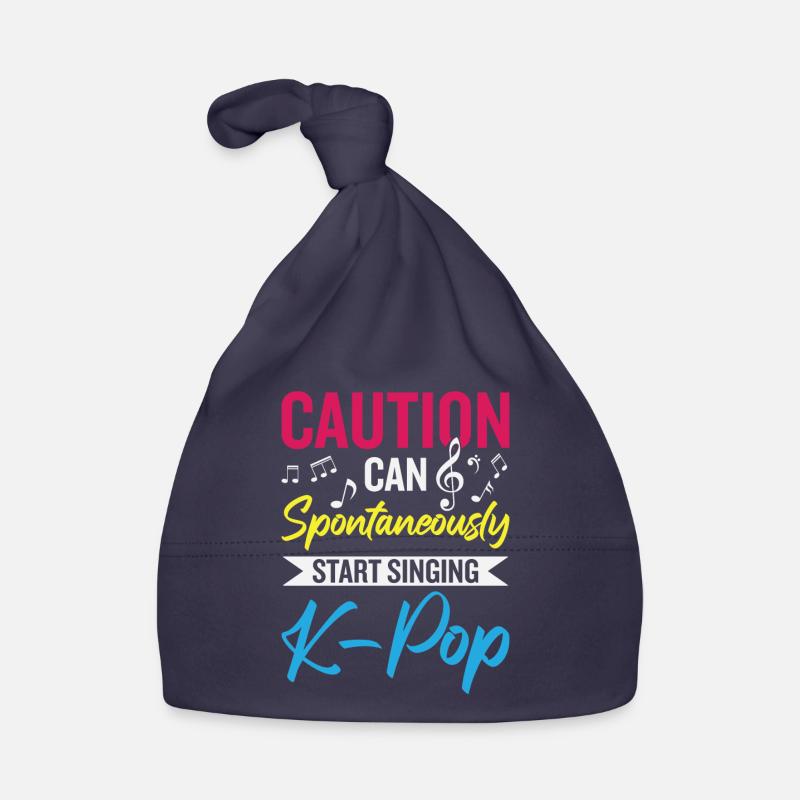Can Spontaneously Start Singing K-Pop Organic Baby Cap