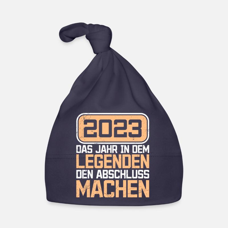 Legenden machen Abschluss 2023 Master Abschluss Baby Bio-Mütze