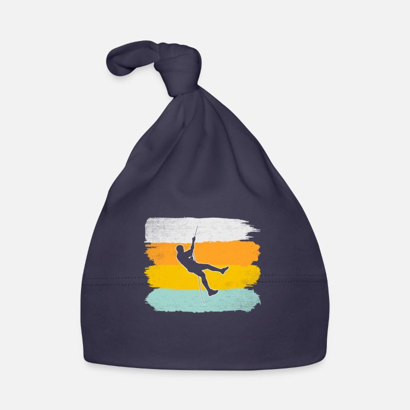 Climbing retro Organic Baby Cap