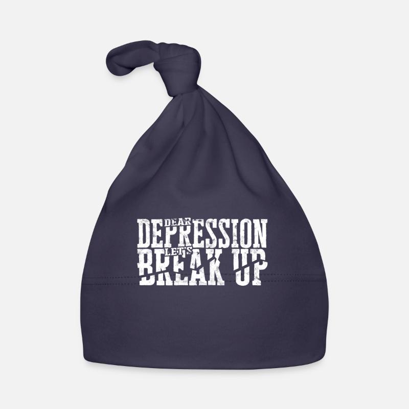 depression depressive sad gift idea unfortunate Organic Baby Cap