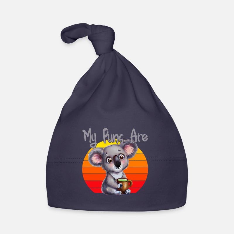 Mes Puns sont du thé koala Bonnet bio Bébé